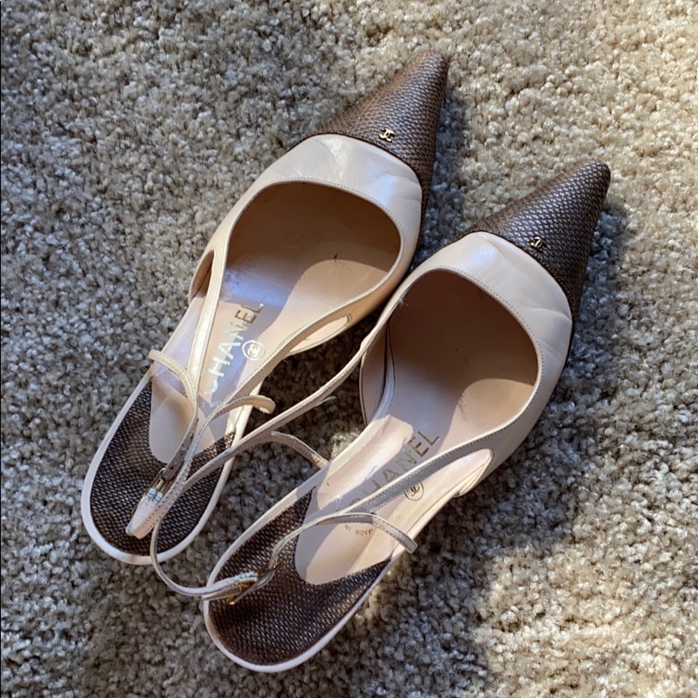Chanel Sling Back